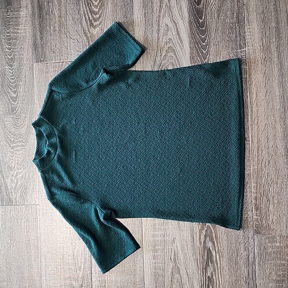 🦩 Worthington textured Mock neck Top 🦩 - Picture 1 of 5